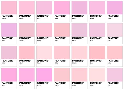 Rosa Farbcode .